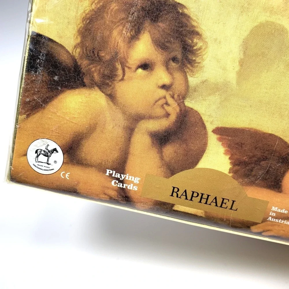 Vintage Platnik 2278 Renaissance Raphael‎ Playing Cards Brand New Sealed Box
